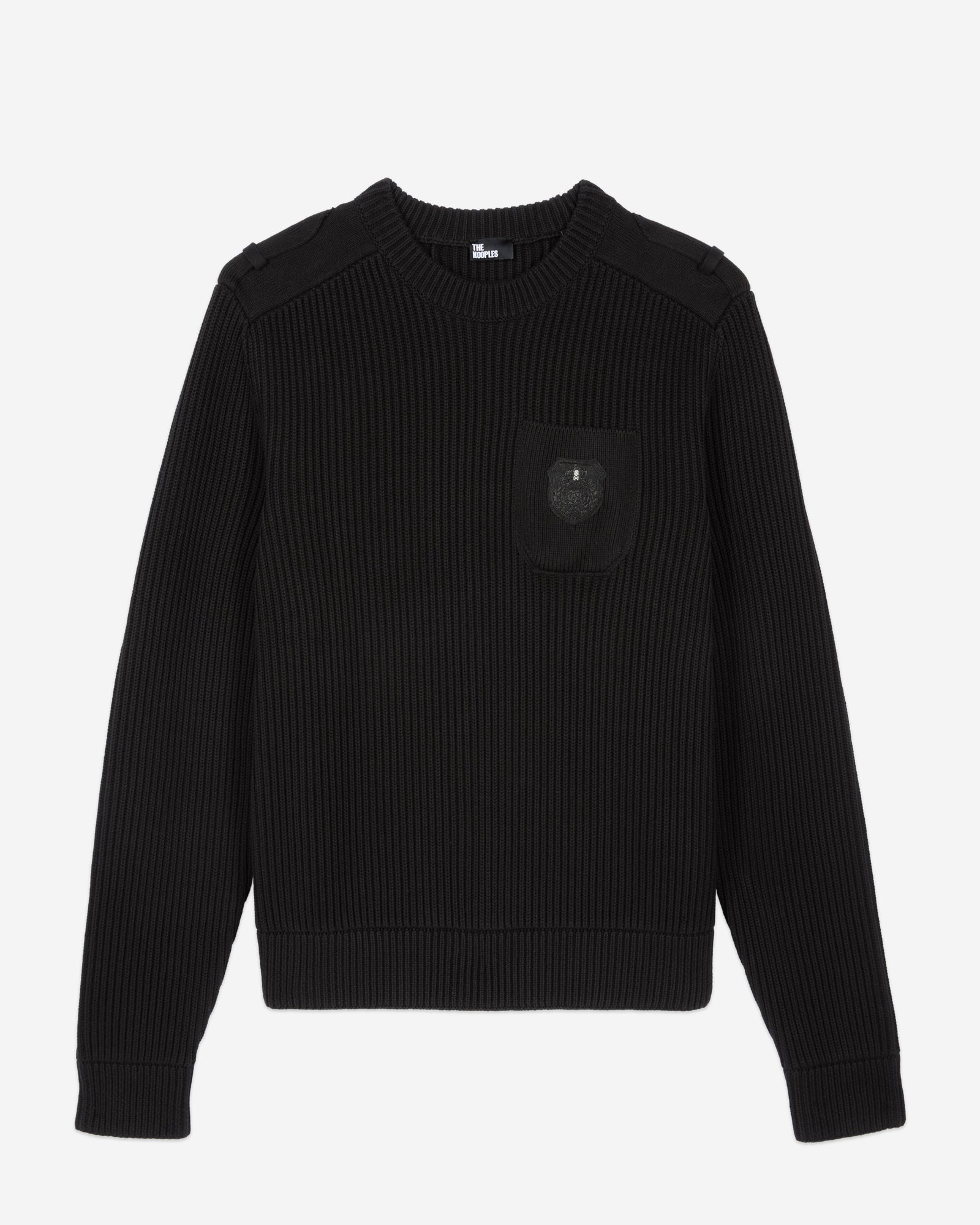 Cotton Sweater | Men | Black