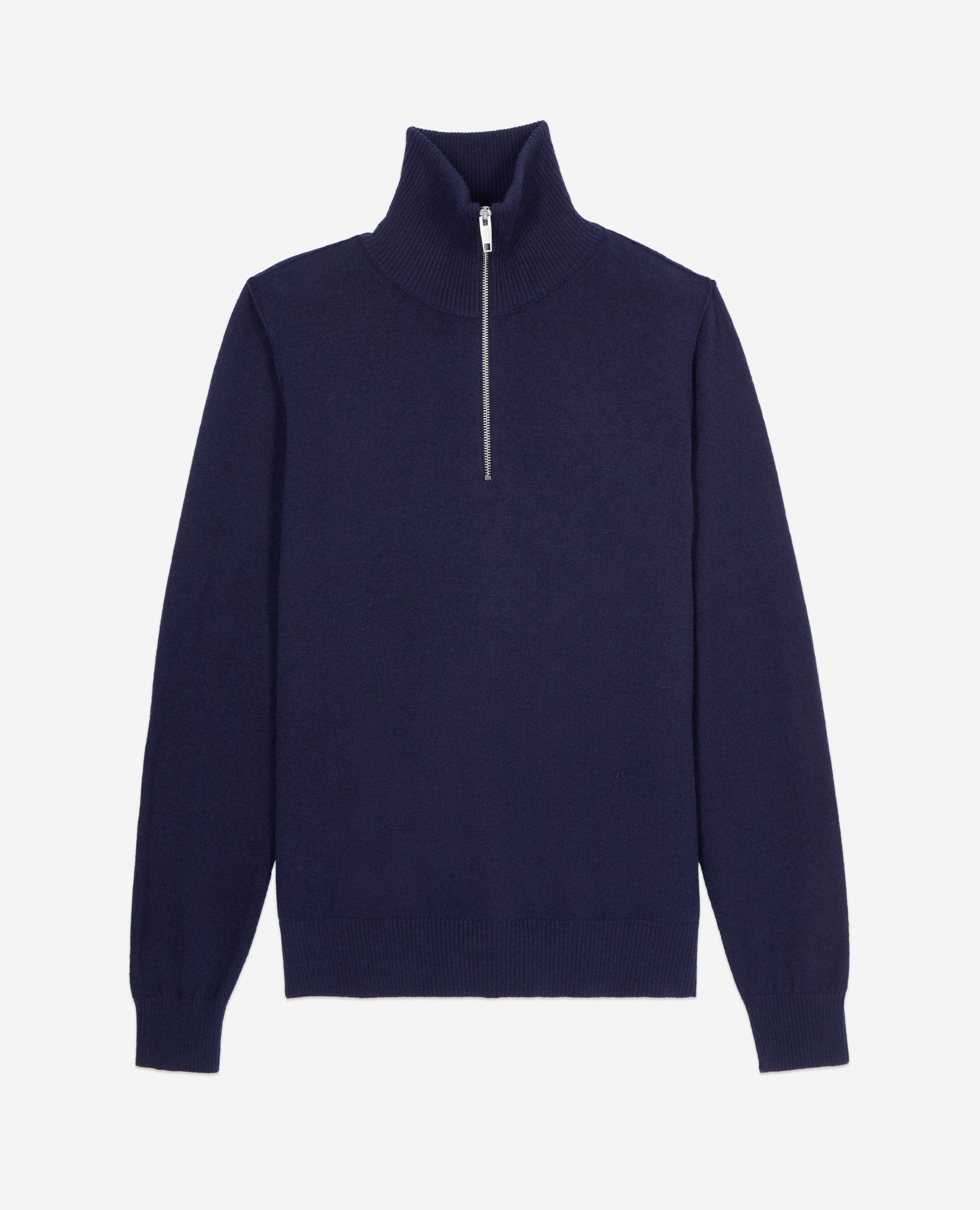 Wool Sweater | Men | Navy Blue