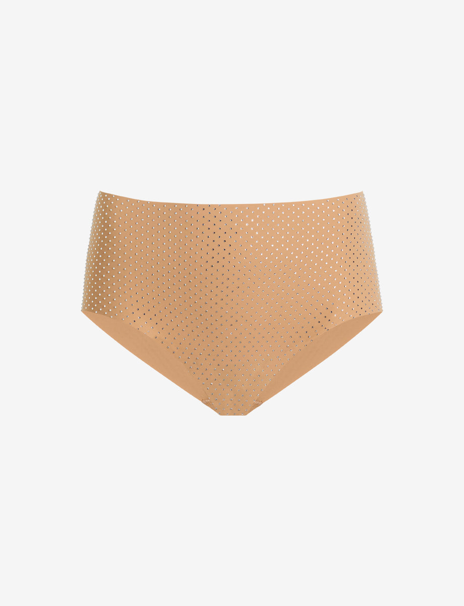 Party Starter High Rise Bikini::Crystal Buff::Main