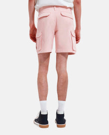 Organic Cotton Shorts With Cargo Pockets | Men | Light Pink