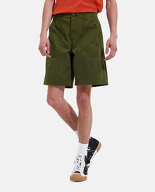 Long Cotton Shorts With Four Pockets | Men | Khaki