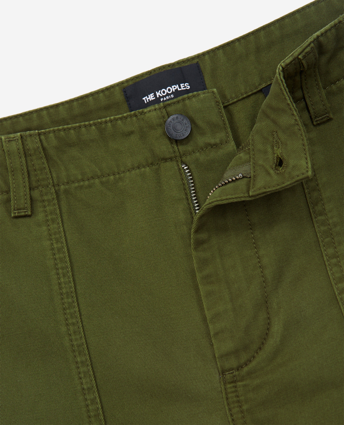 Long Cotton Shorts With Four Pockets | Men | Khaki