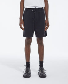 Fleece Shorts With Small Logo | Men | Black