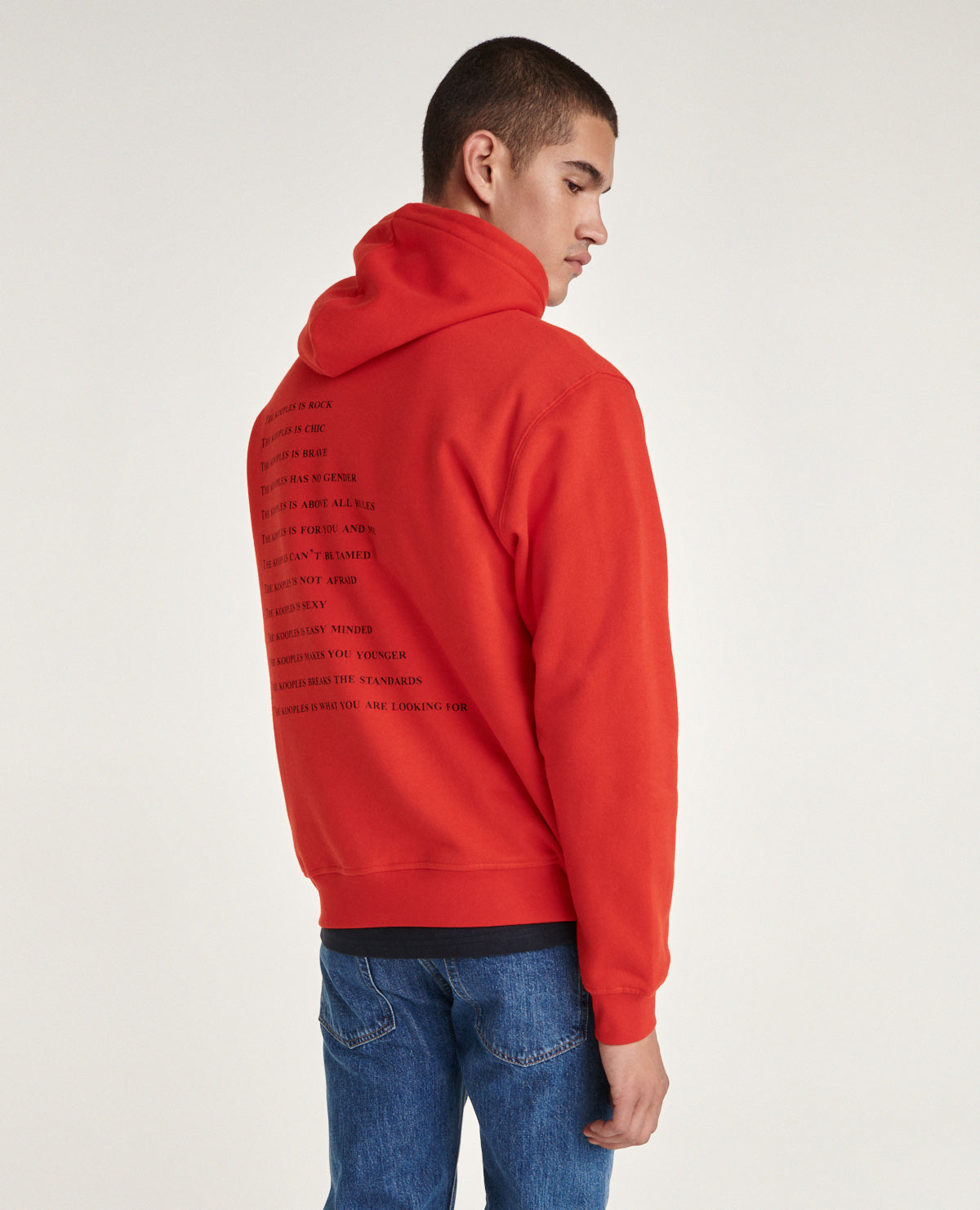 Sweatshirt With Screen Print What Is | Men | Red