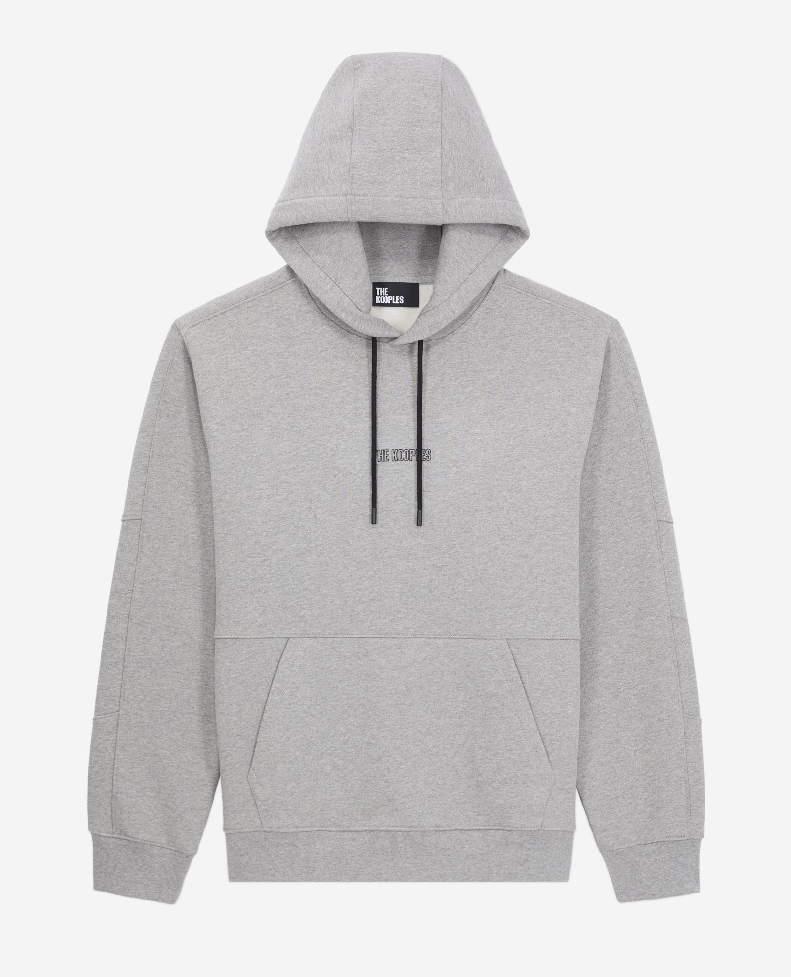 Biker Hoodie | Men | Grey Melange