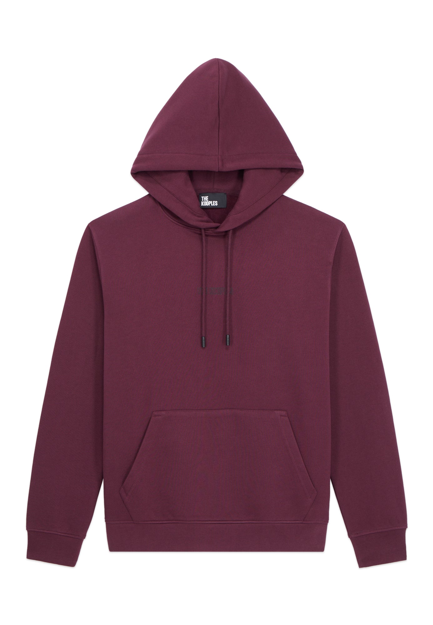 Burgundy Hoodie With Logo | Men | Bordeaux