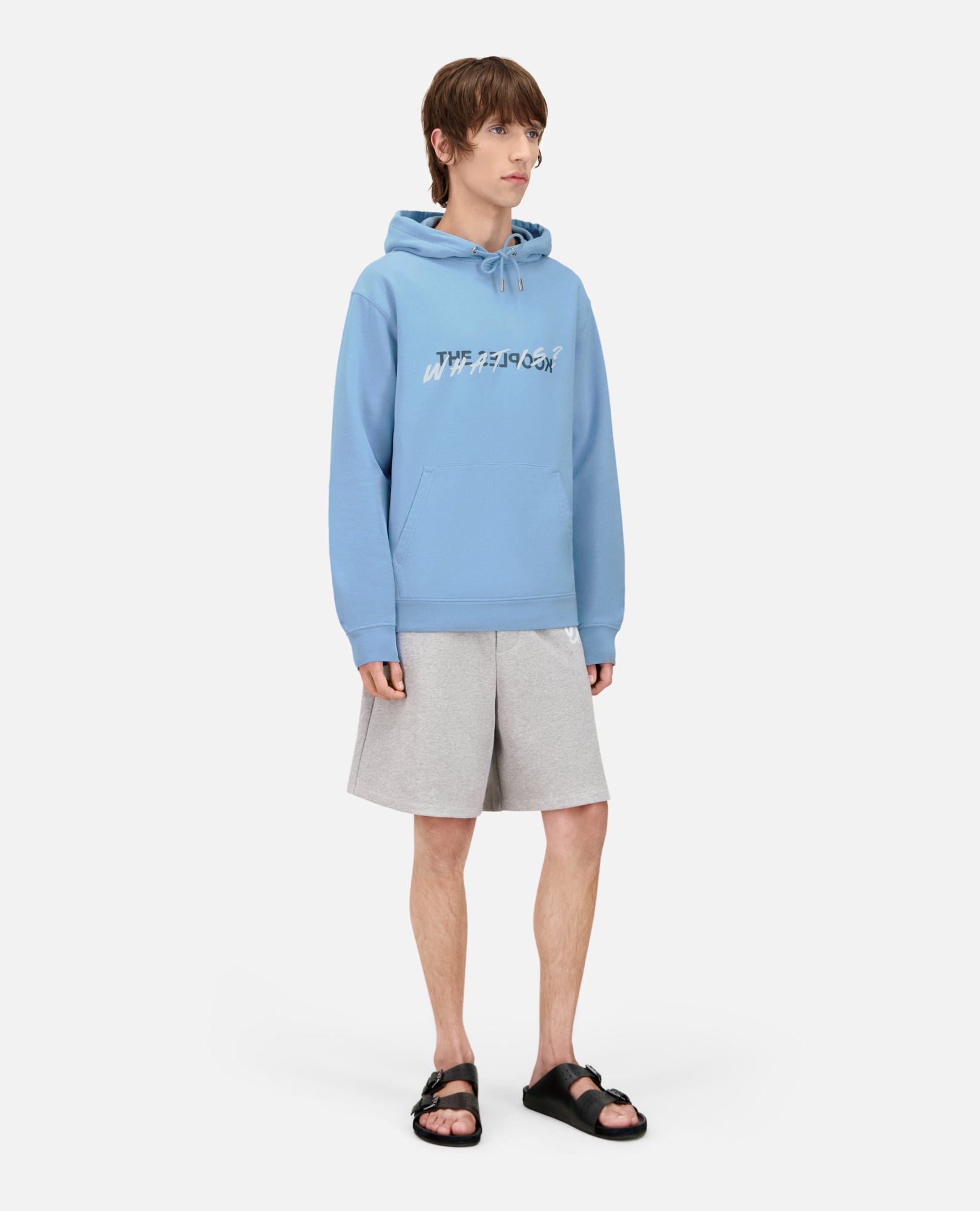 What Is Hoodie | Men | Steel Blue