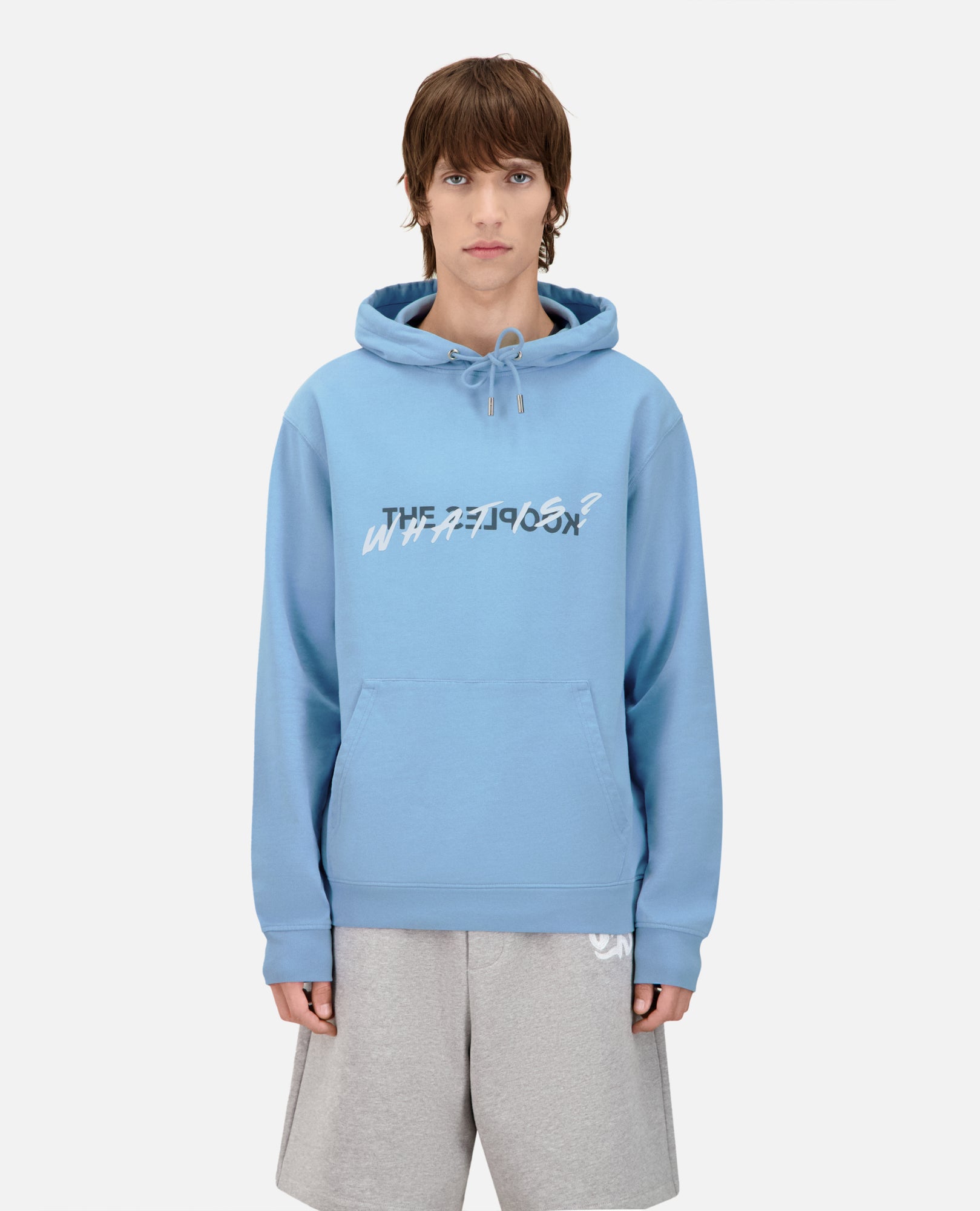 What Is Hoodie | Men | Steel Blue