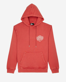 Sweatshirt With Blazon Serigraphy | Men | Red Brique