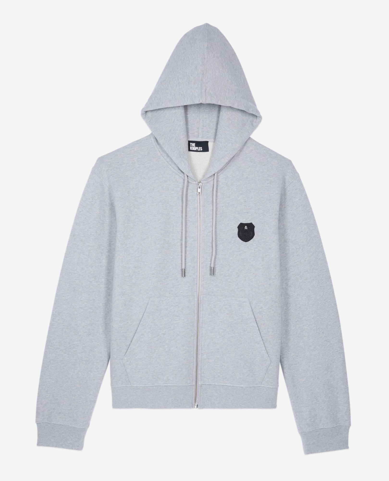 Blazon Hoodie | Men | Grey Melange