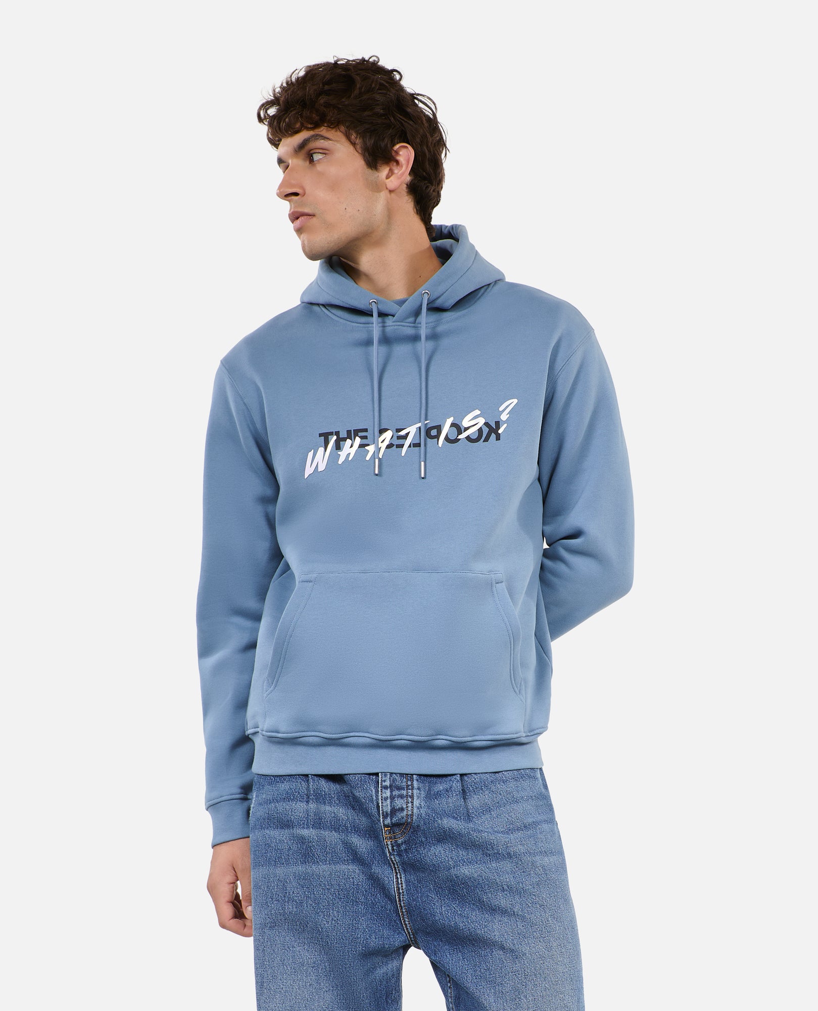 What Is Hoodie | Men | Stone Blue