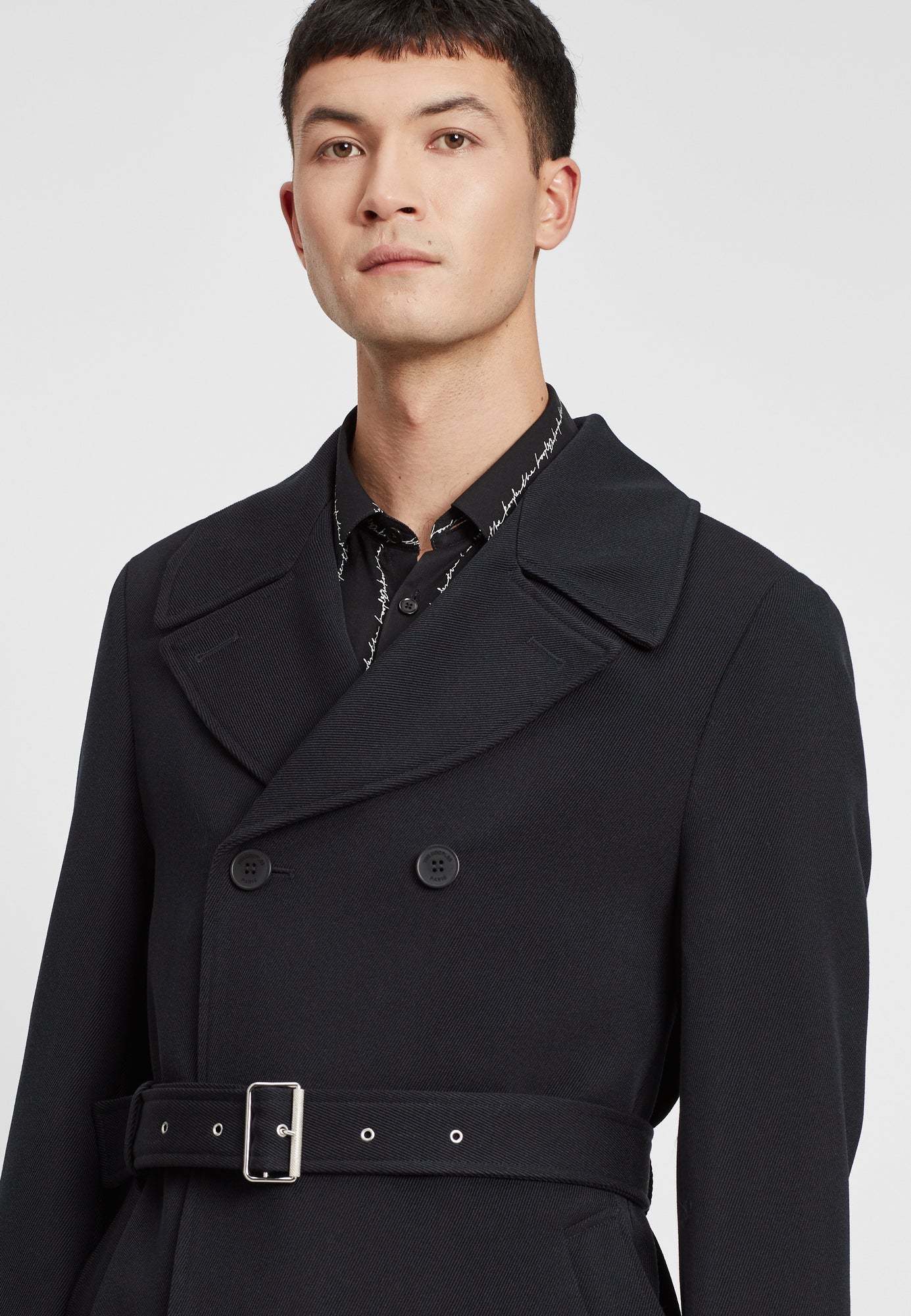 Trench Coat With Quilted Lining | Men | Navy Blue