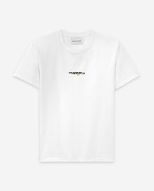 Cotton T-Shirt With Triple Logo | Men | White