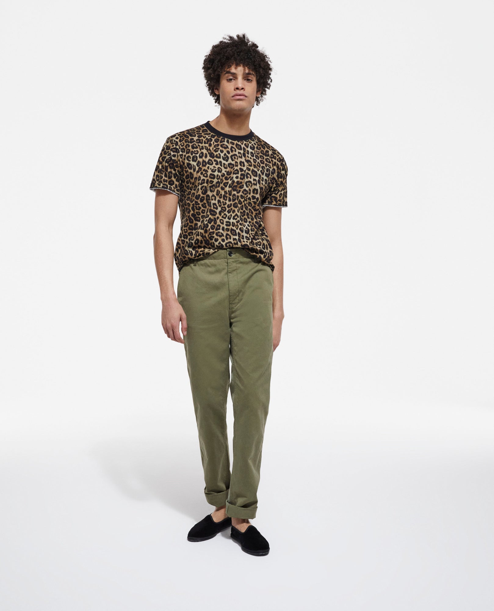 Print T-Shirt | Men | Leopard