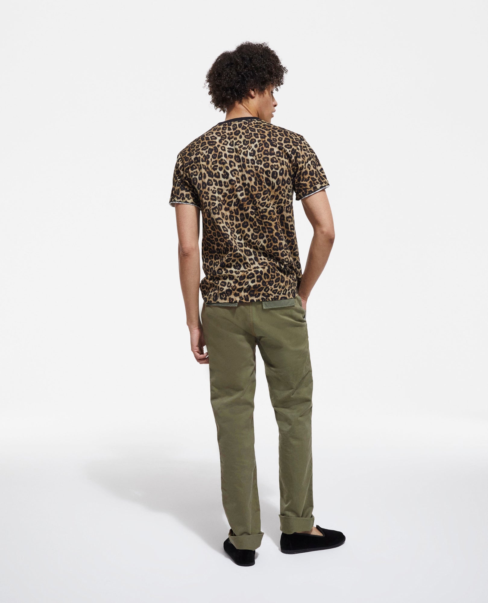 Print T-Shirt | Men | Leopard