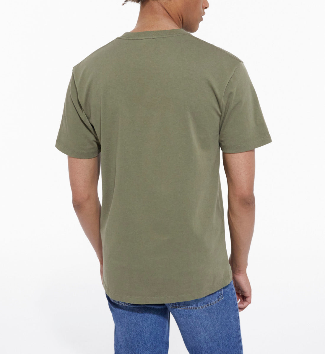 Khaki T-Shirt | Men | Olive Night