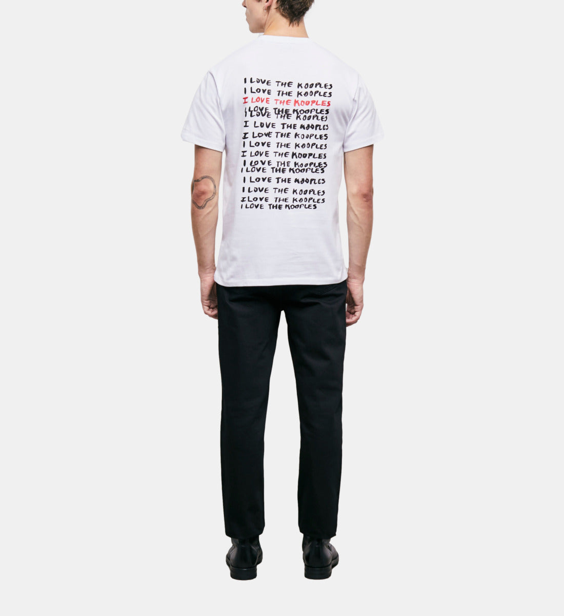 Love Kooples Whte T-Shrt | Men | White