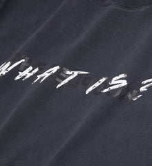 What Is T-Shirt | Men | Black Washed