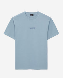 T-Shirt With Logo | Men | Blue Grey