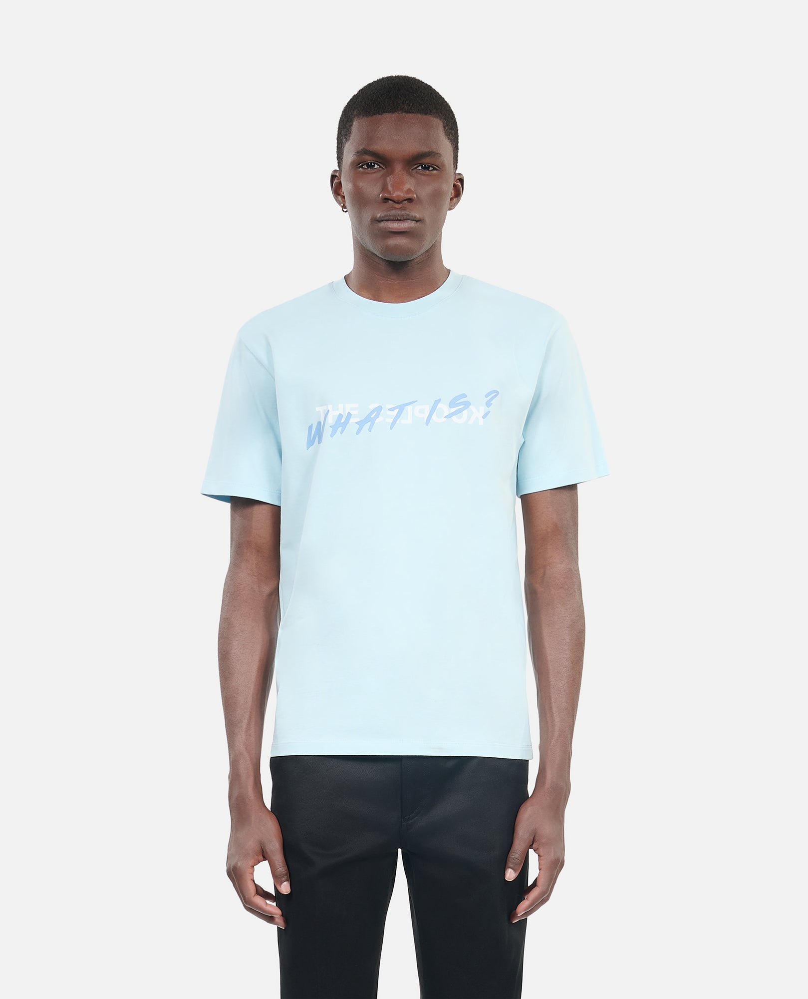 Light What Is T-Shirt | Men | Blue Sky