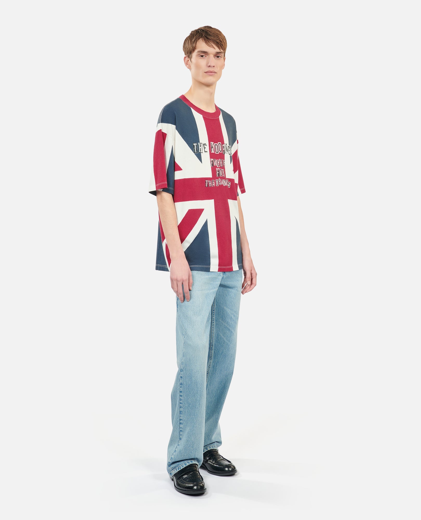 Uk Flag Printed T-Shirt | Men | Multicolorlor