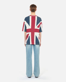 Uk Flag Printed T-Shirt | Men | Multicolorlor