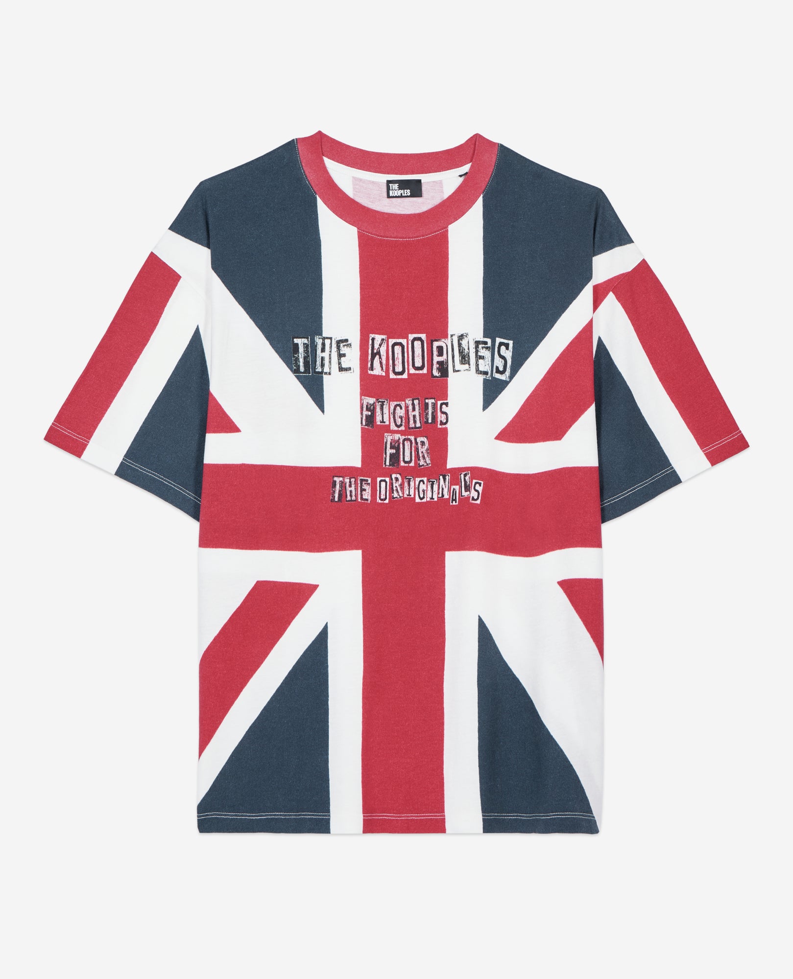 Uk Flag Printed T-Shirt | Men | Multicolorlor