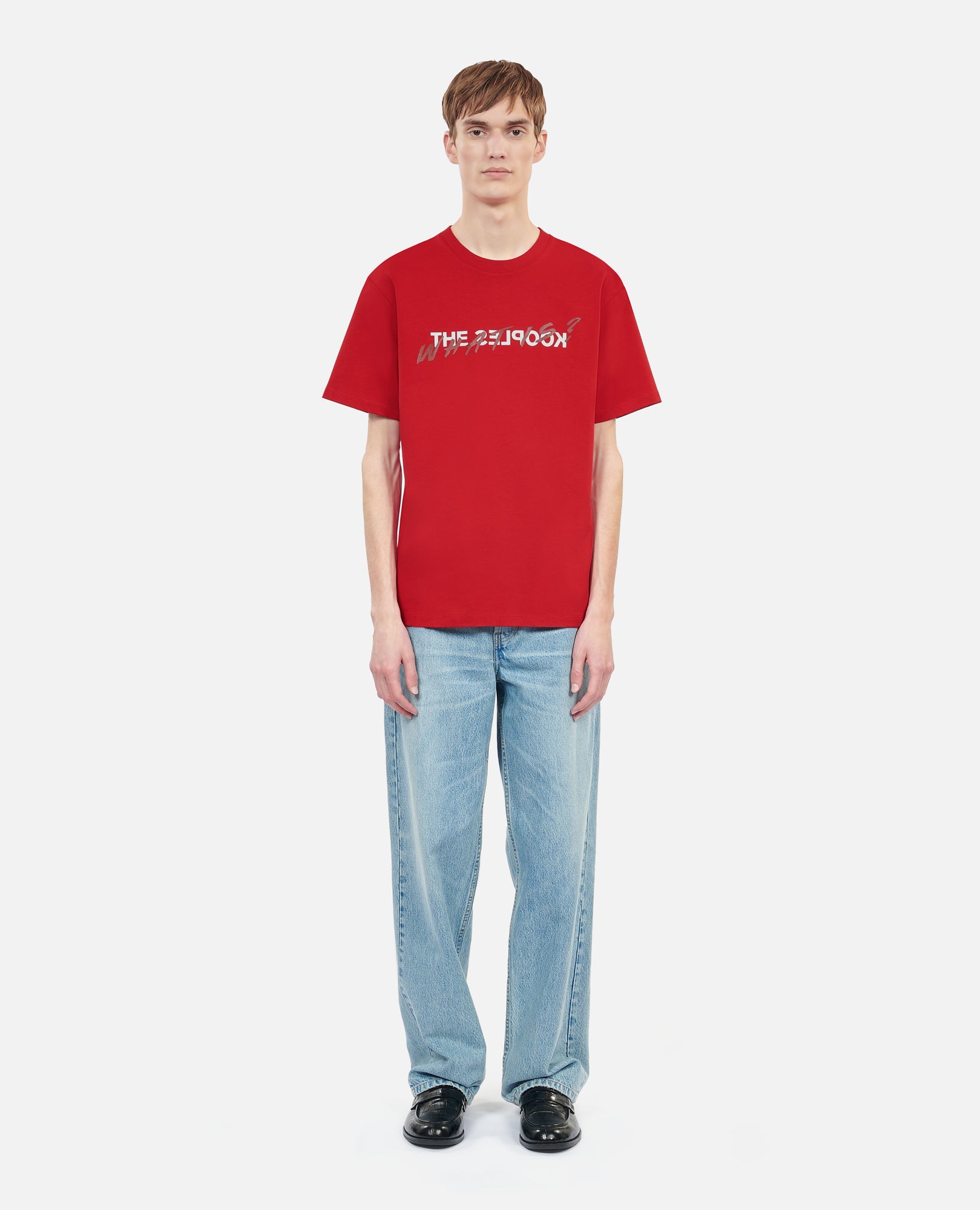 Red What T-Shirt | Men | Rubis