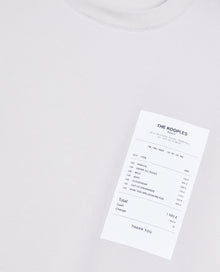 Receipt Serigraphy T-Shirt | Men | Stone Grey