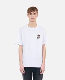 T-Shirt With Eternal Life Embroidery | Men | White