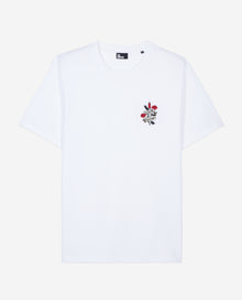 T-Shirt With Eternal Life Embroidery | Men | White