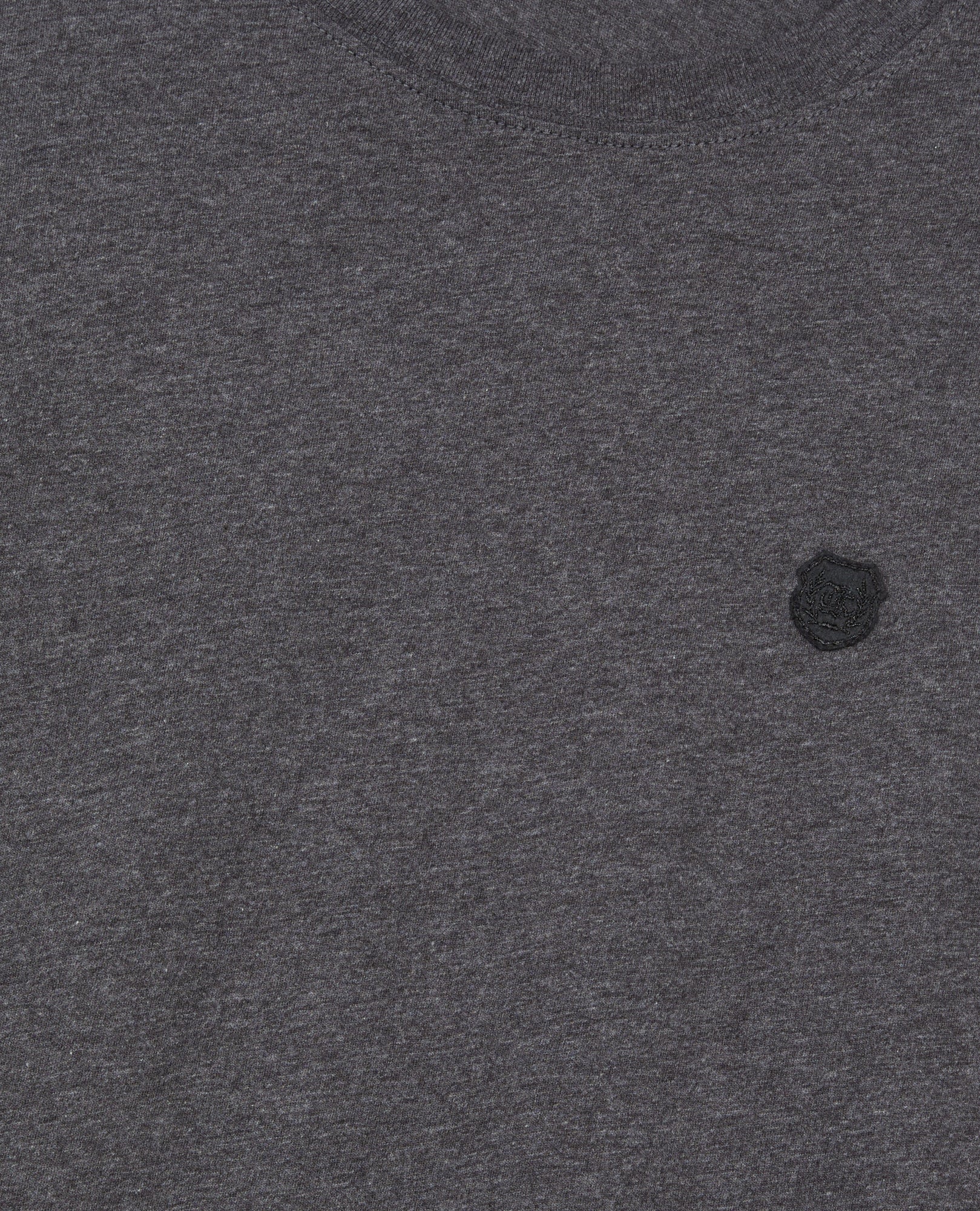 Grey Long-Sleeved T-Shirt | Men | Anthracite Melange