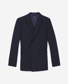 Wool Jacket | Men | Navy Blue