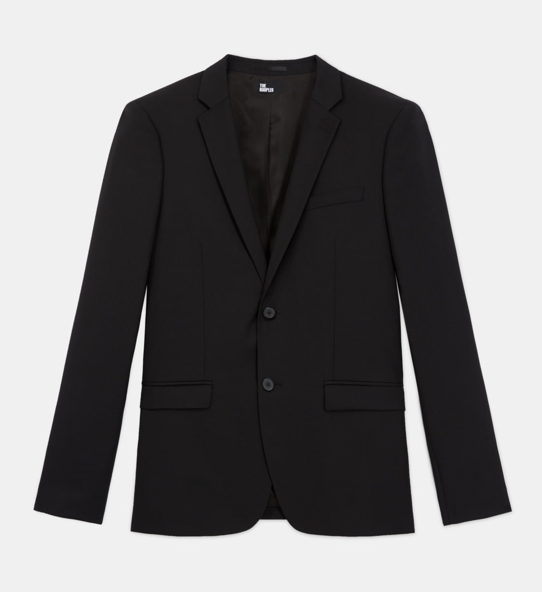 Wool Suit Jacket Tailored Fit | Men | Black