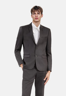 Wool Suit Jacket Cinched Cut | Men | Gray