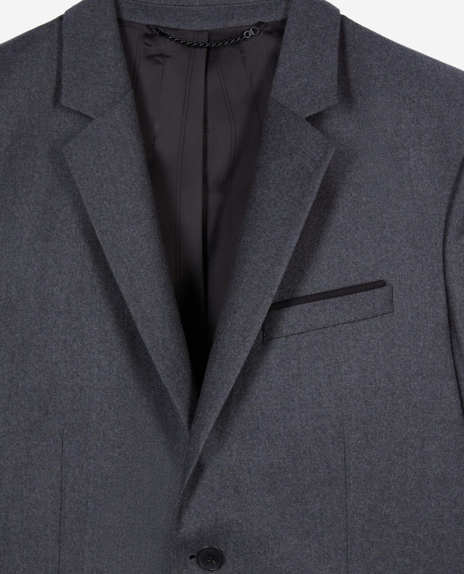 Wool Suit Jacket Cinched Cut | Men | Gray