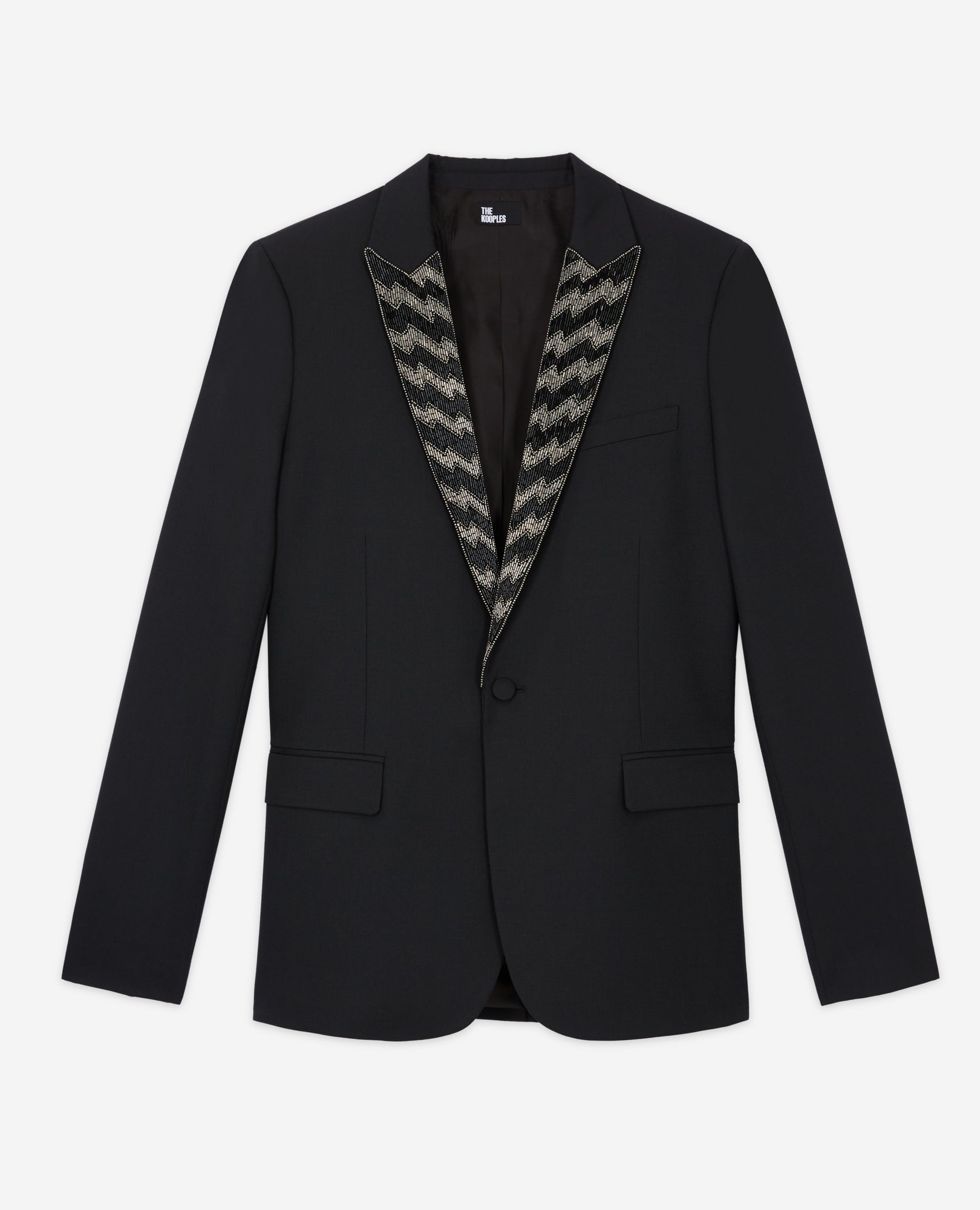 Lapel Jacket | Men | Black