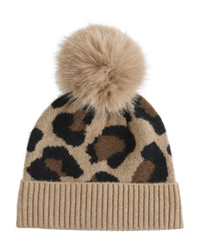 Amicale Cashmere | Women | Women's Hat | Camel/Black