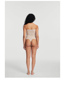Halter Neck Tank Top | Oat Milk