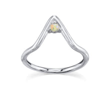 Women | Hanging in the Balance Opal Ring | 14k White Gold