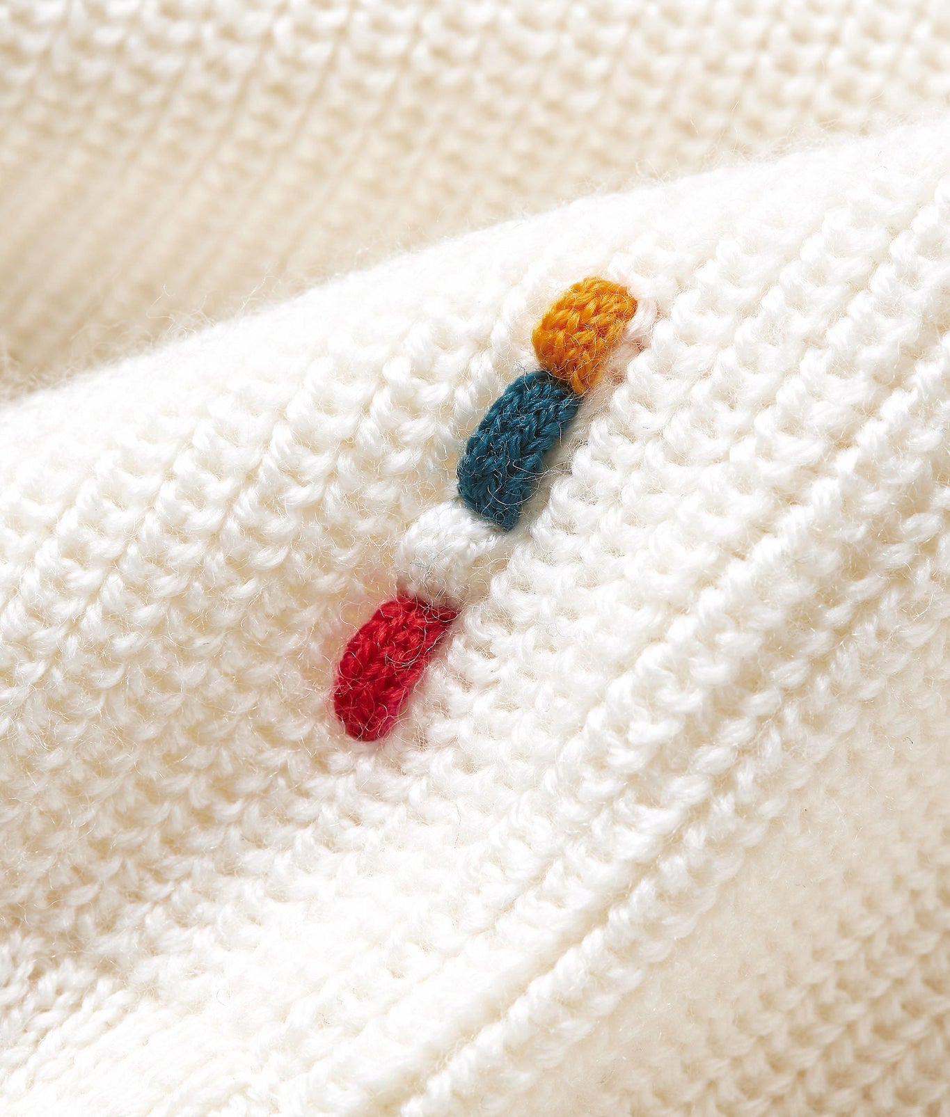 Haroun Relaxed Fit Half-Zip Double-Faced Sweatshirt | White Sand