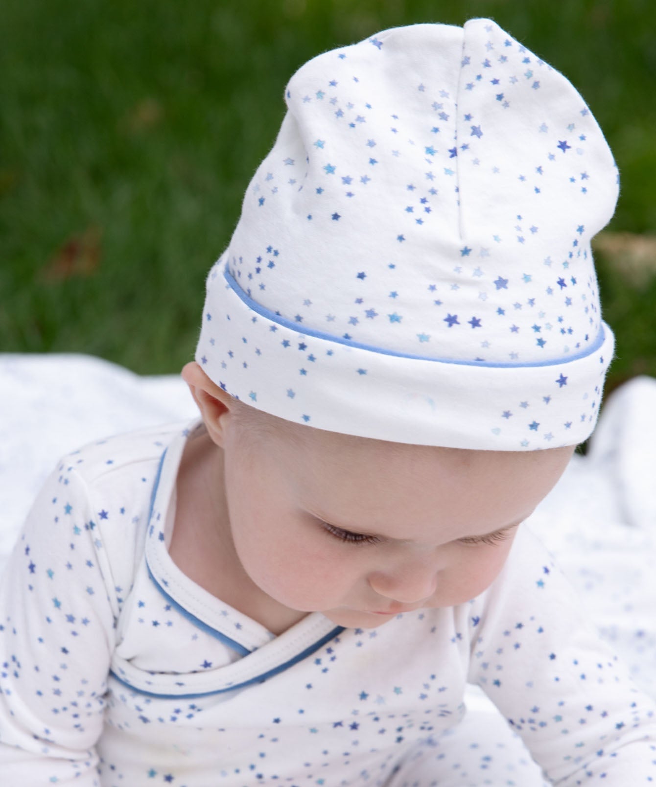 Kids Unisex | Hazy Hat | Blue/White