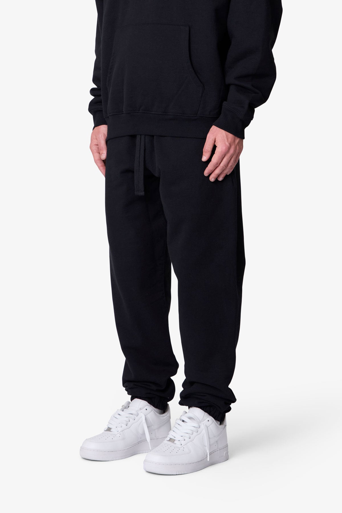 Heavy Basic Sweatpants | Black