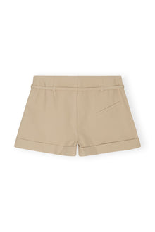 Heavy Twill Belt Shorts | Pale Khaki
