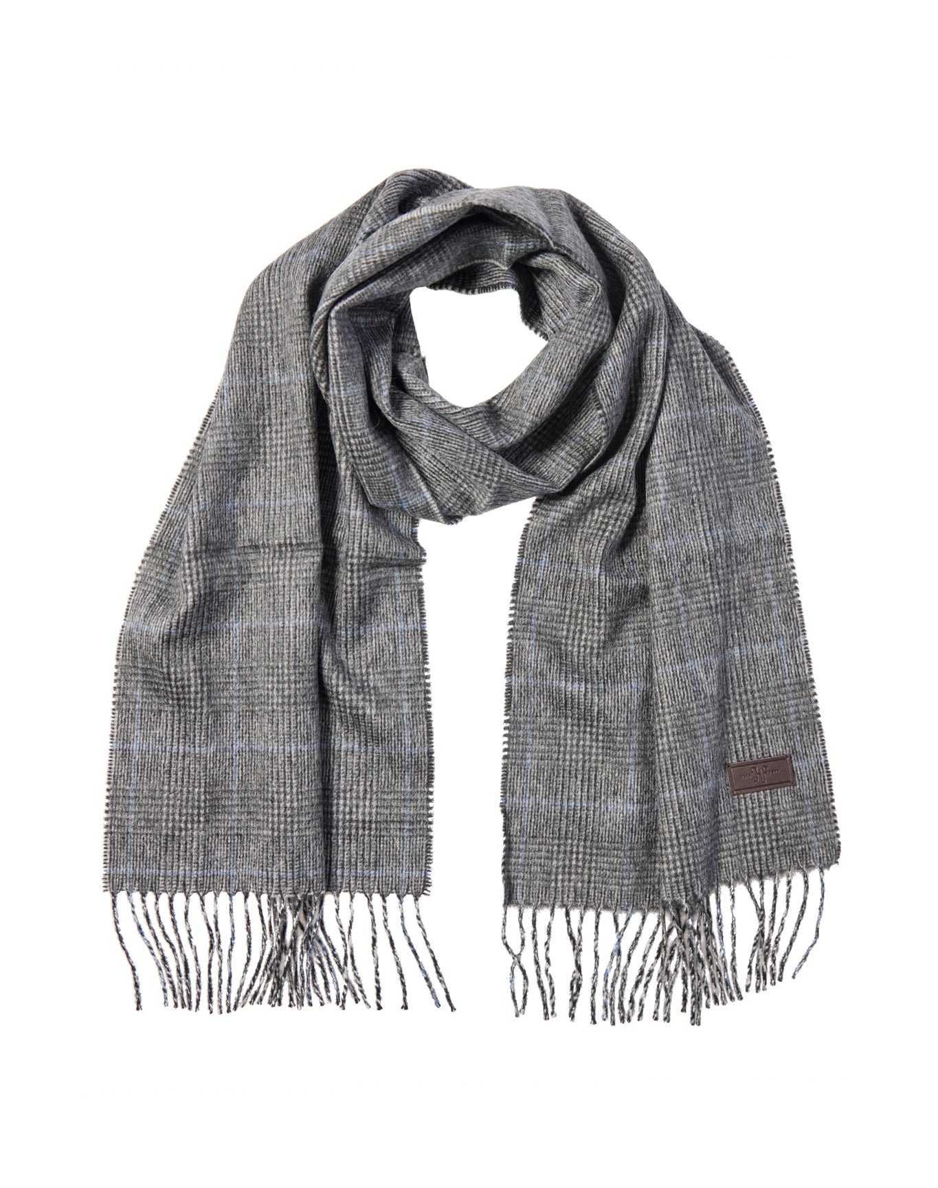 Hickey Freeman | Men | Men's Scarf | Grey/Black