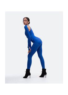 High-Rise Leggings | Blue