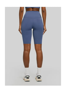 High-Waisted Bike Shorts | Iris Blue