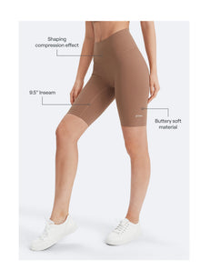 High-Waisted Shorts | Sand