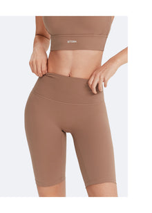 High-Waisted Shorts | Sand