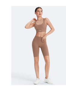 High-Waisted Shorts | Sand